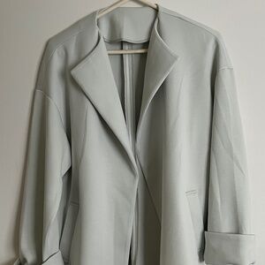 Light Grey Waterfall Coat
